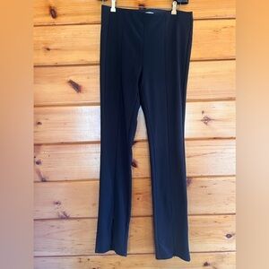 Zip at Hem MNG Mango Black Stretchy Pull Up XXL Casual Pants